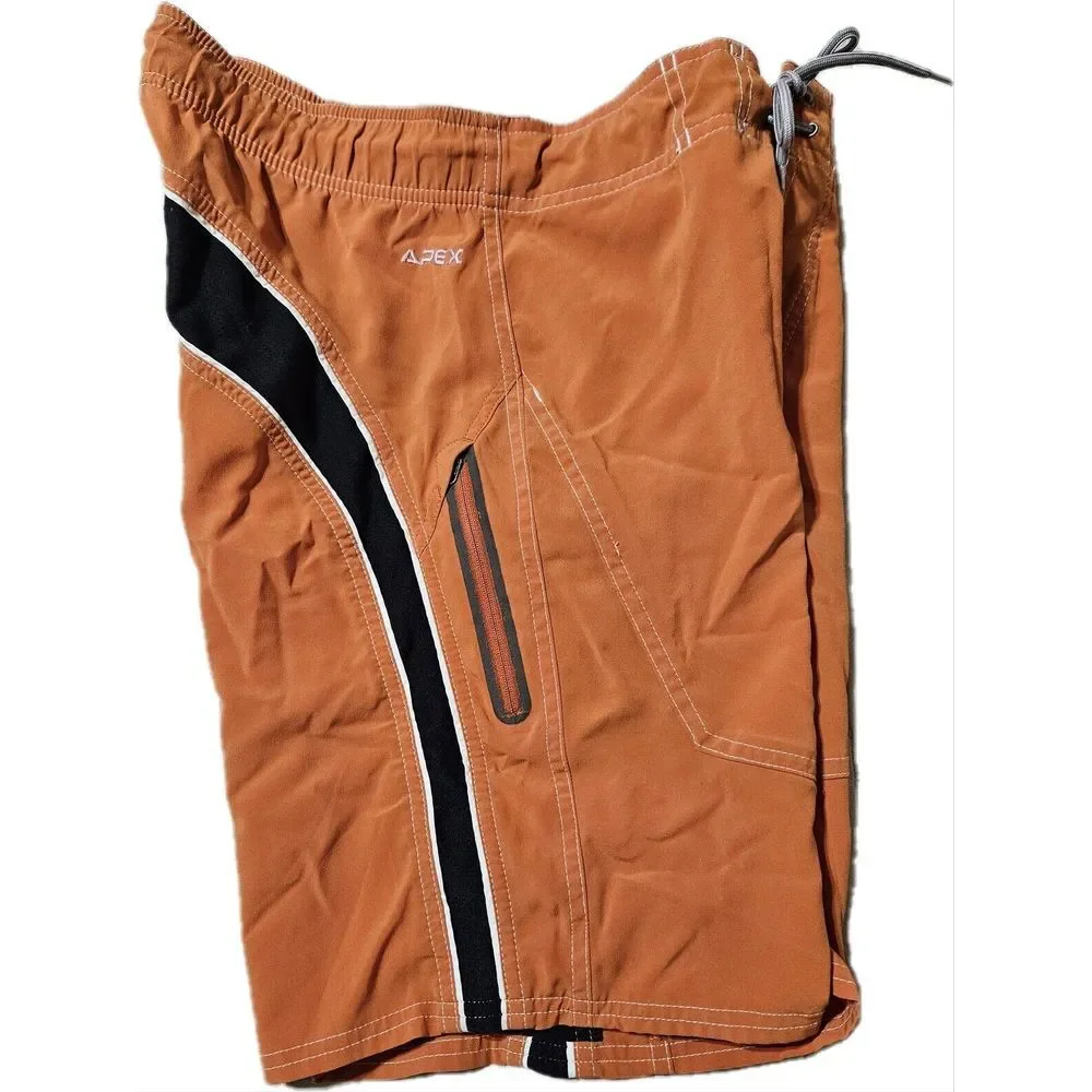 The North Face Apex‎ Swim Shorts Orange Trunks Board Surf Men's Size S