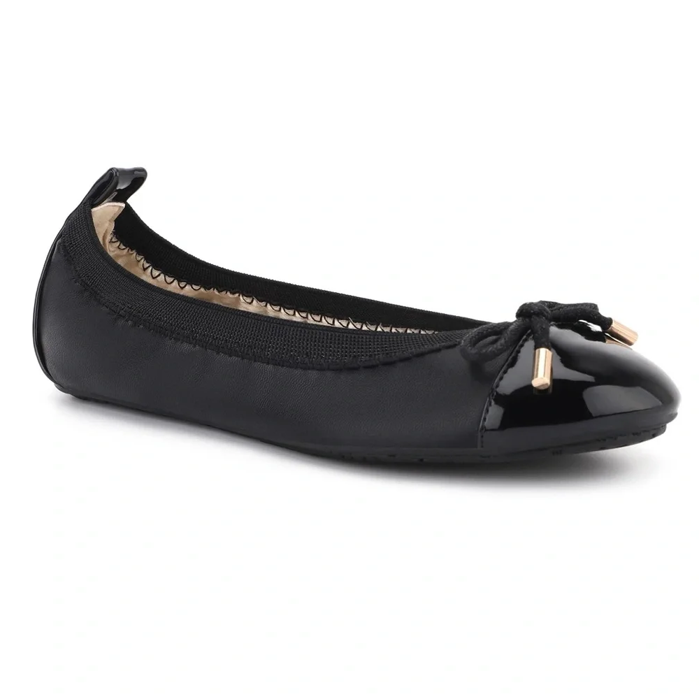 📚✏️ Yosi Samra Kids Miss Samantha Ballet Flats Black Little Kids 2