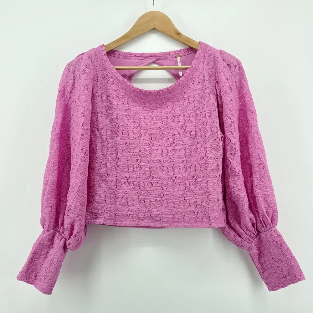 Free People statement devices sleeve