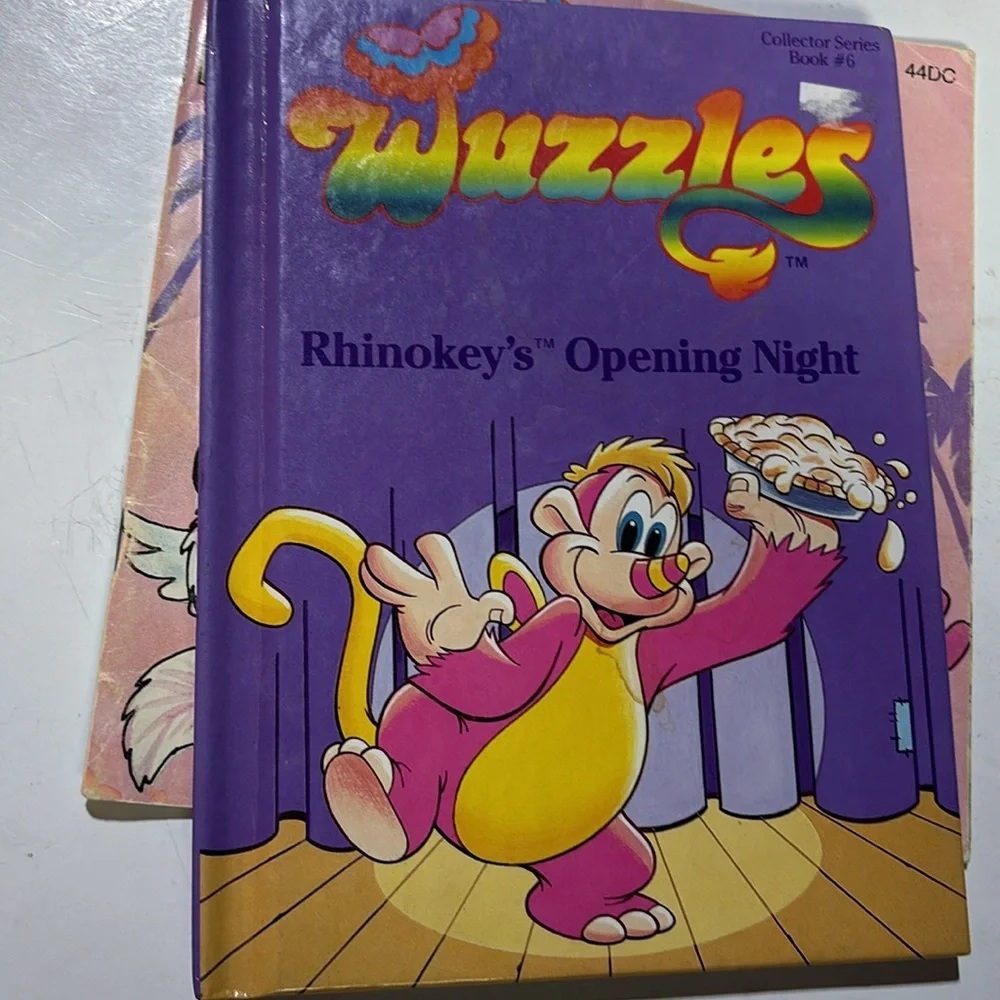 WUZZLES BOOK 1980s wuzzel book Wizzles Books WALT DISNEY WUZZLES BOOKS