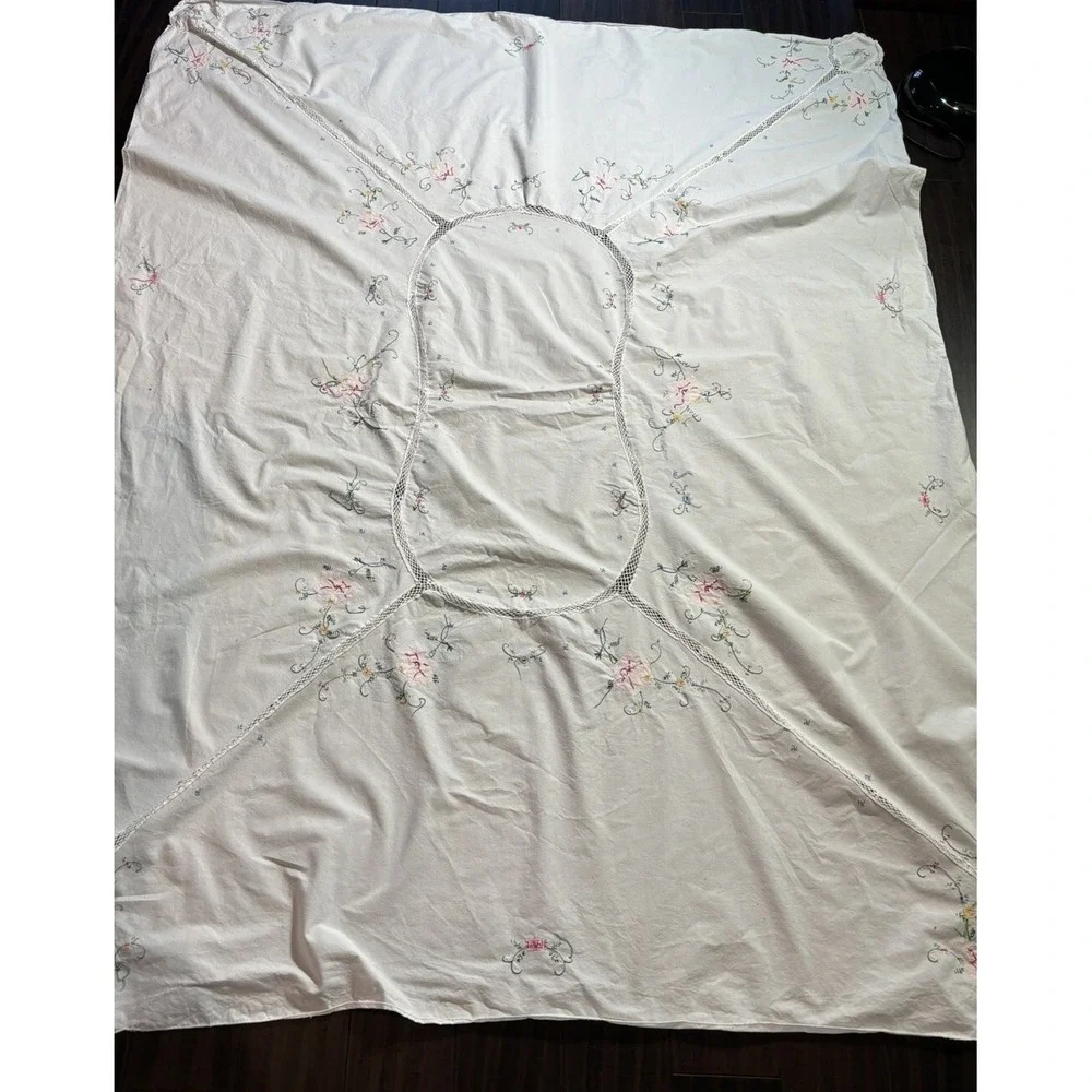 Handmade vintage appliqué