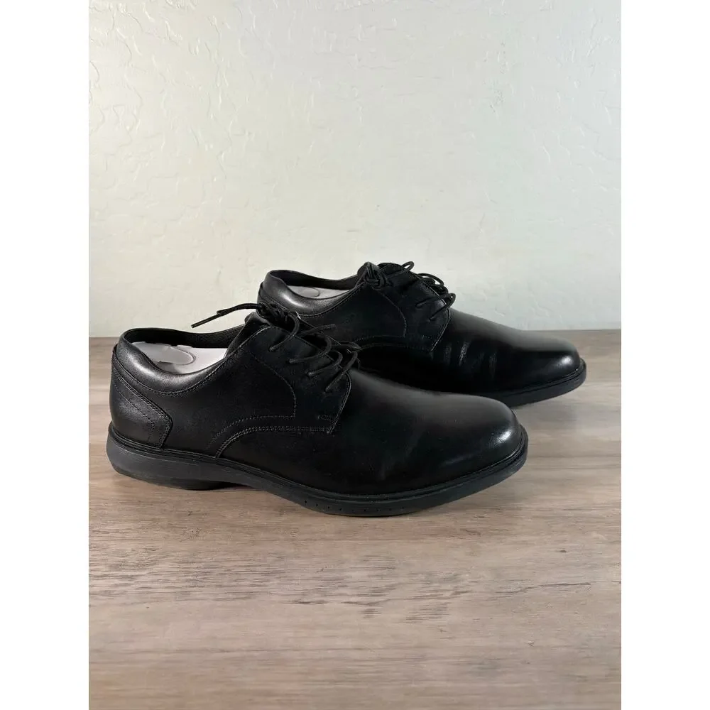Nunn Bush Men's Pro Plain Toe‎ Leather Oxford Dress Shoe Men's Size 10.5 XW NWOB