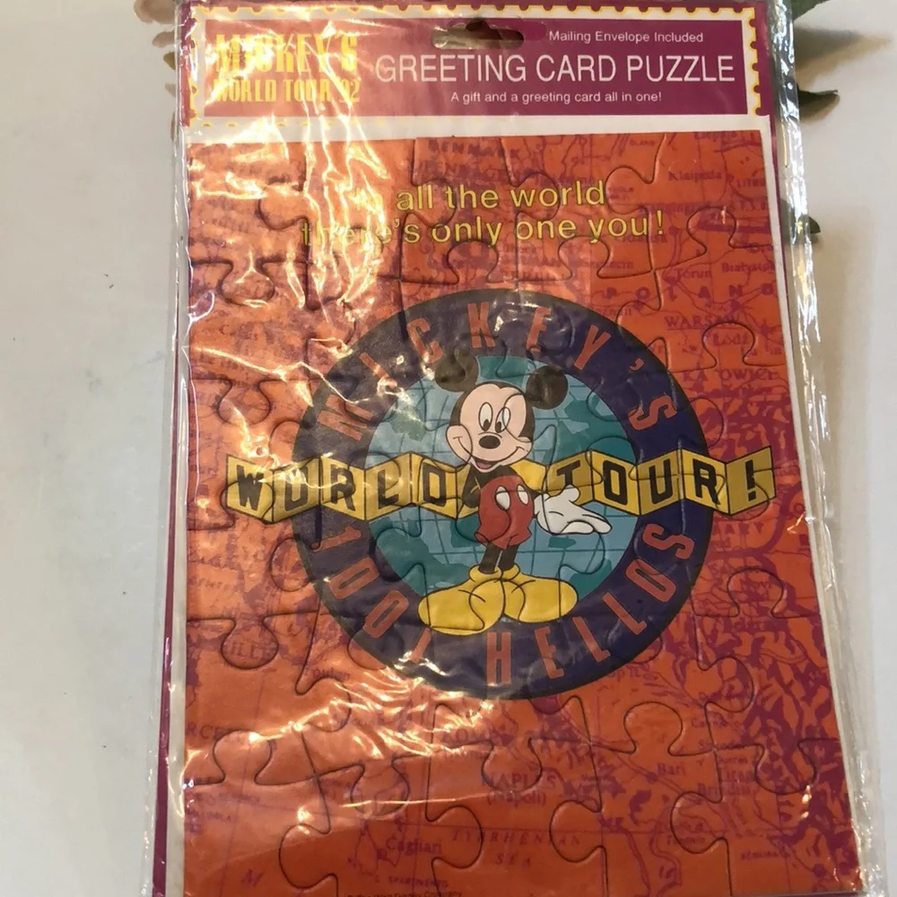 Disney card puzzle