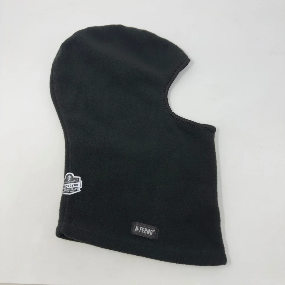 Ergodyne N-FERNO Black Fleece Balaclava Face Mask Winter Work‎ Gear 6823 Unisex