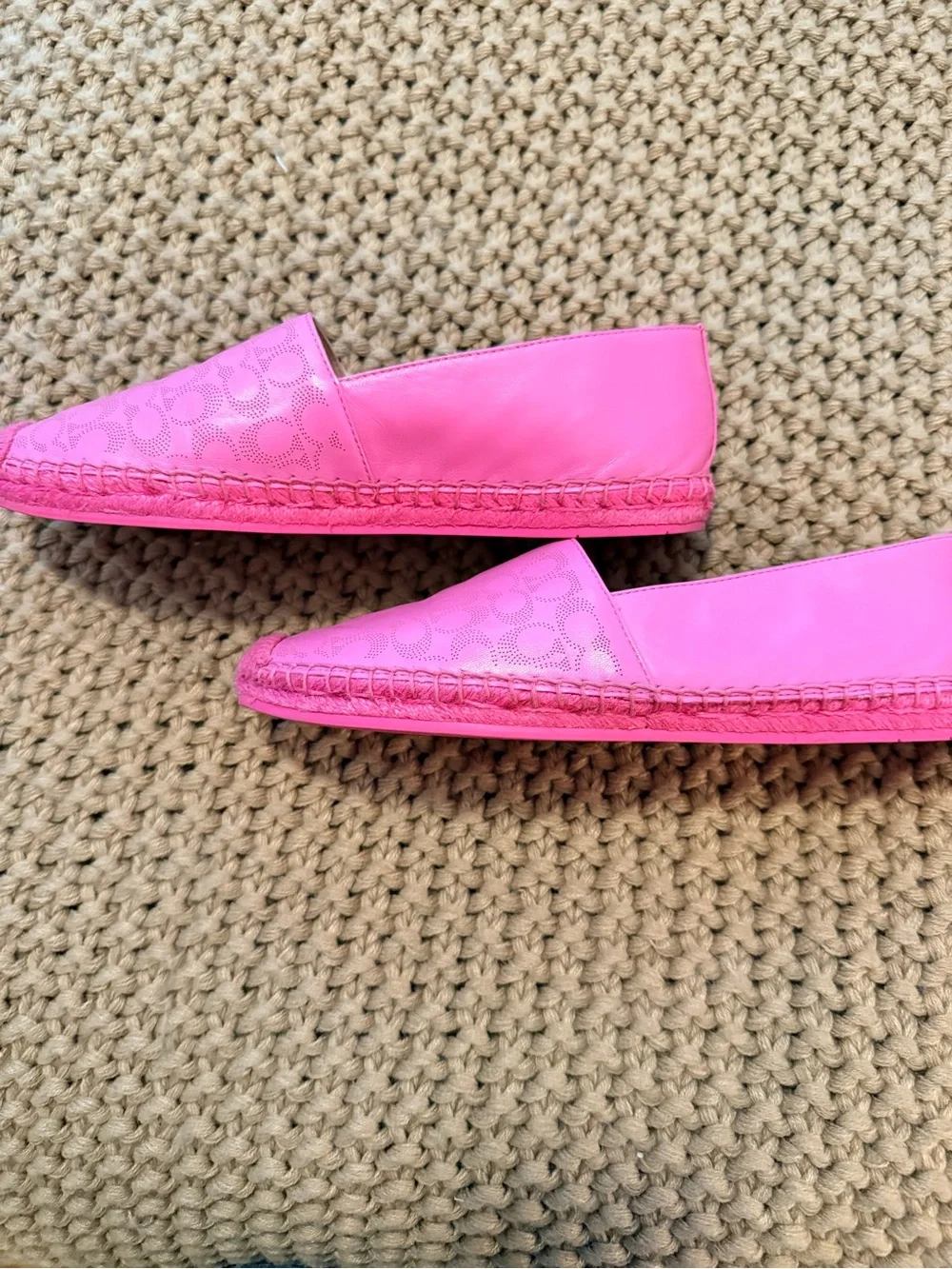 Coach espadrille flats