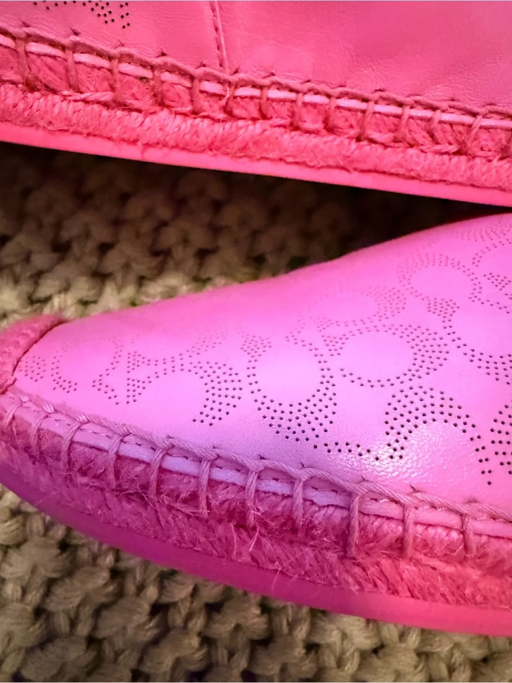 Coach espadrille flats