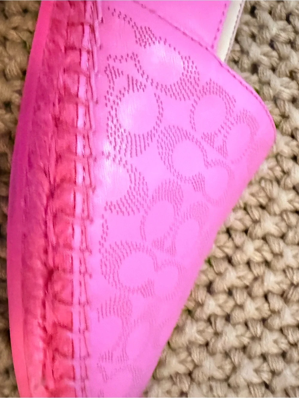 Coach espadrille flats