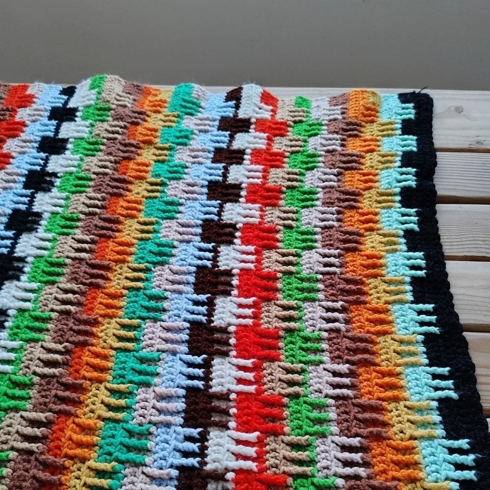 Handmade vintage crochet