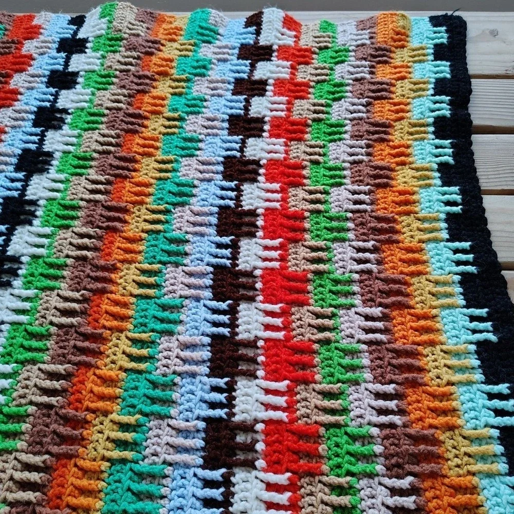 Handmade vintage crochet