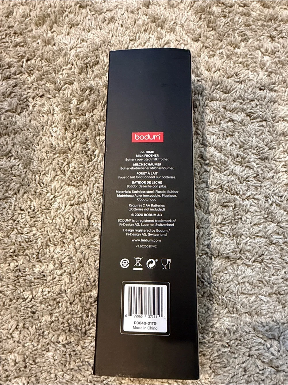 Bodum portable handheld