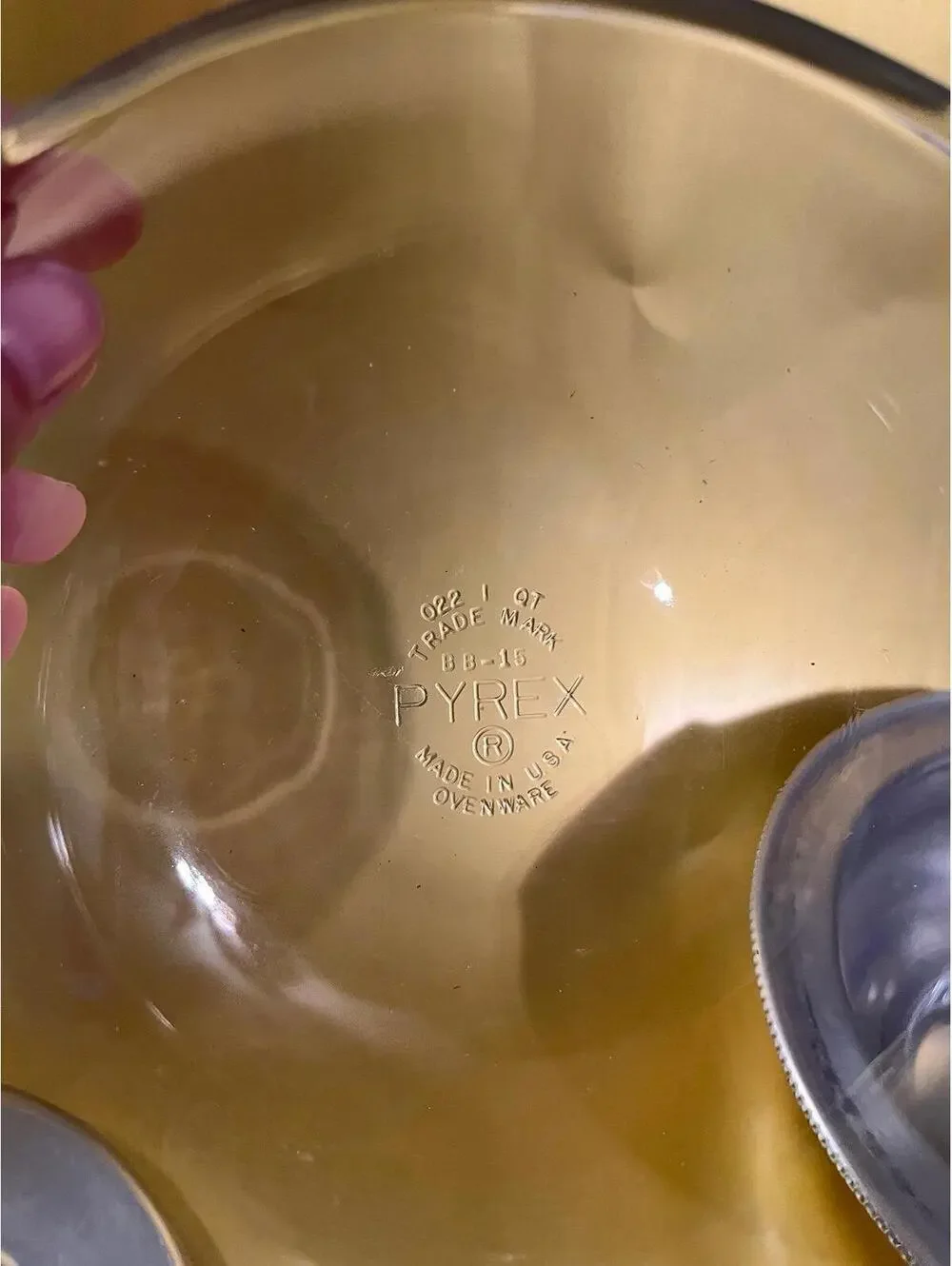 Pyrex image shows