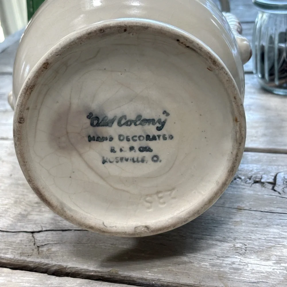 Vintage hand painted