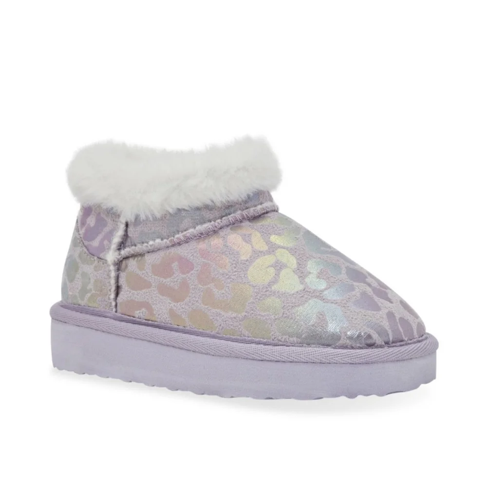 Stride Rite Munchkin Elys Big Kids Cozy Ankle Winter Boots Size 4 Big Kids