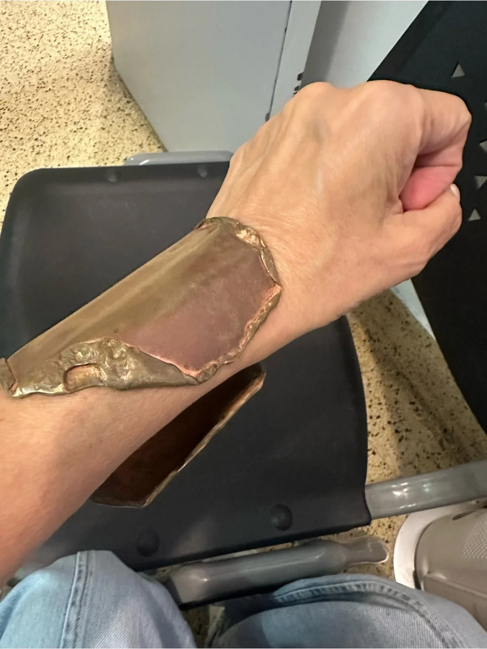 Artisan handcrafted cuff