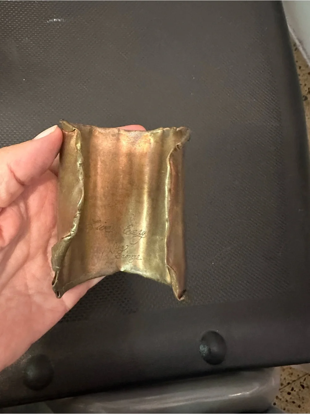 Artisan handcrafted cuff