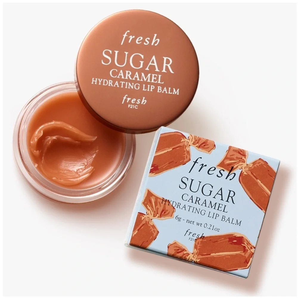 🌿 fresh Sugar Caramel Hydrating Lip Balm
