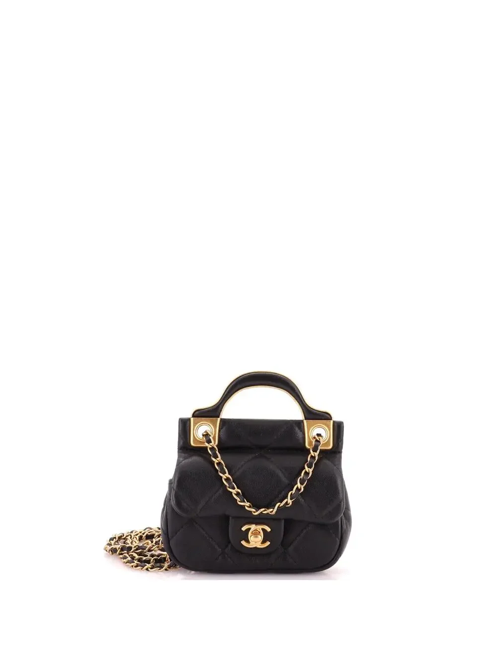 Chanel Lady Handle Flap Card Holder On #307024C26B