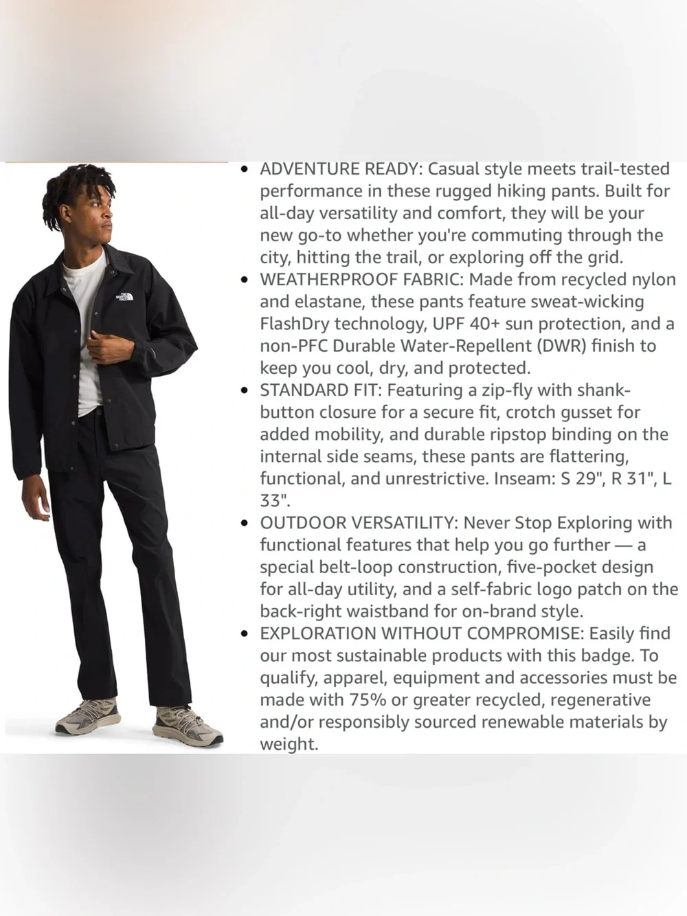 The North Face brand new