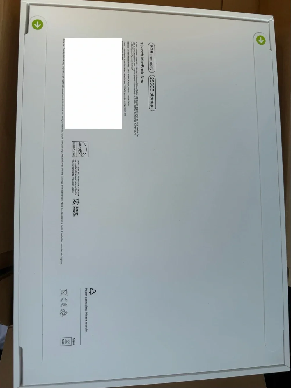 Apple macbook neo