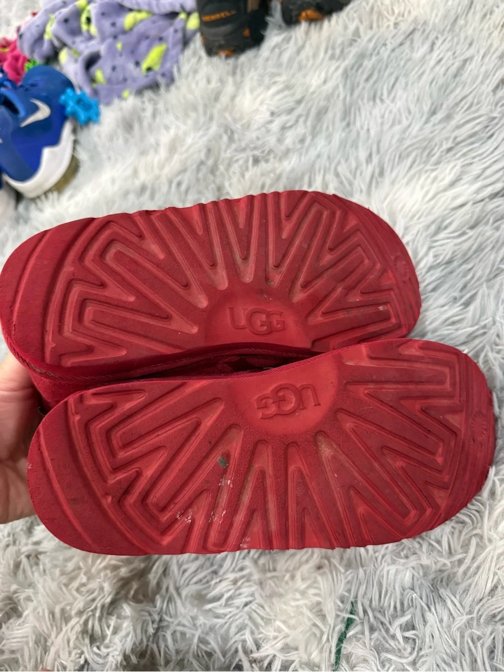 UGG soft suede