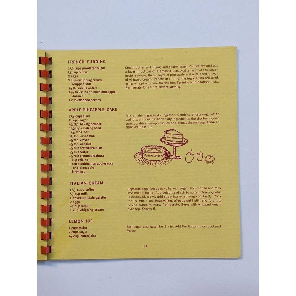 Vintage 1972 Mom's Moneysaving Cookbook Glendale Federal Savings & Loan Spiral‎