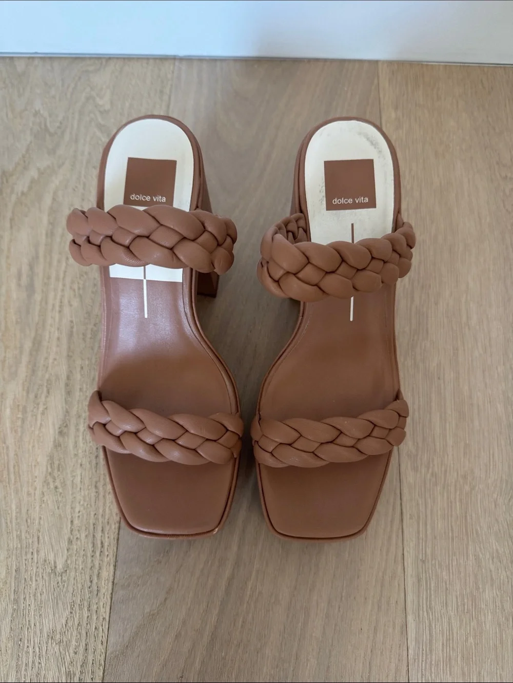 Dolce Vita braided platform