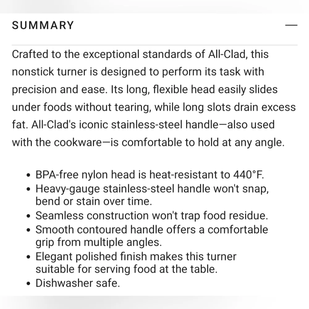 All-Clad - non-stick ladle NWT! 🔥🔥🔥🔥