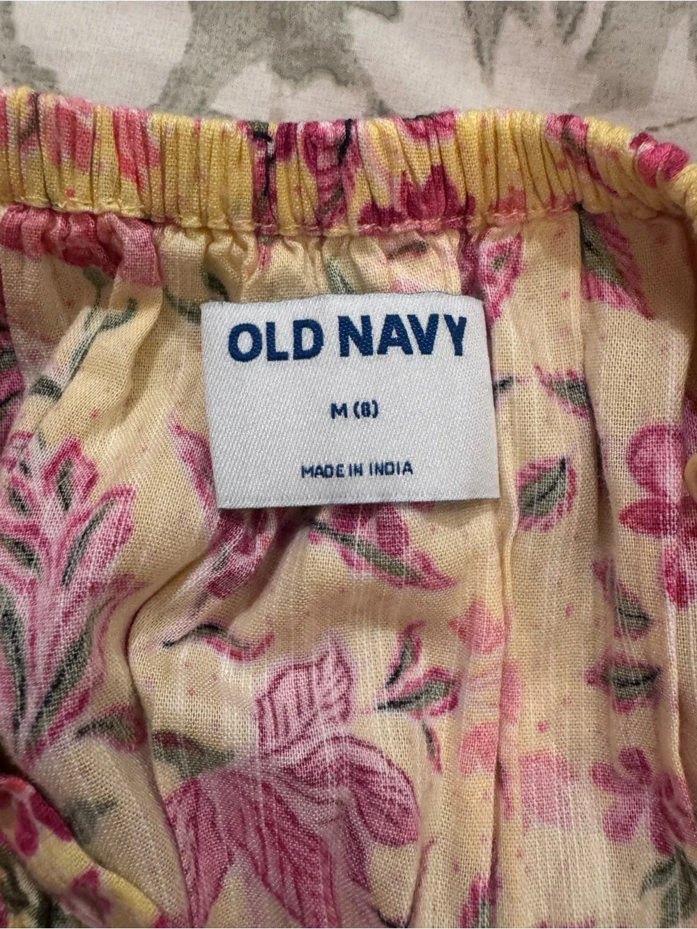 Old Navy sunny yellow