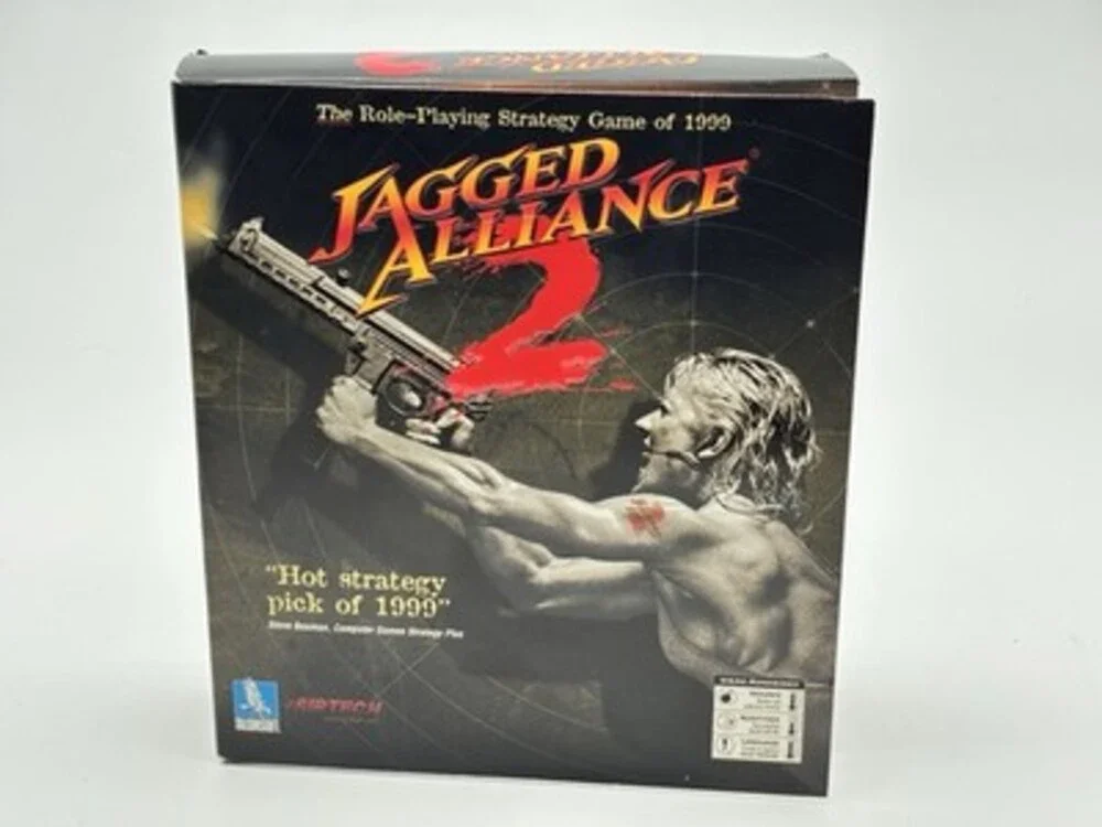 Jagged Alliance 2 PC Big Box 1999 TalonSoft Strategy RPG Complete NEW