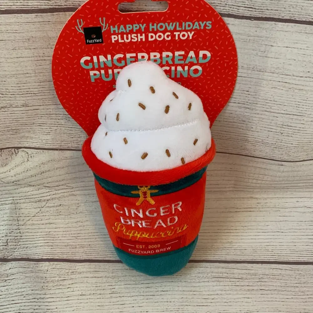Happy Howlidays gingerbread puppuccino