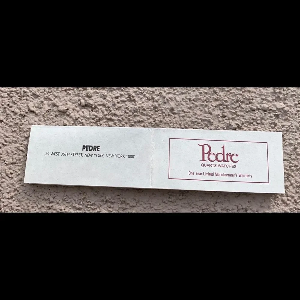 Pedre brand quartz
