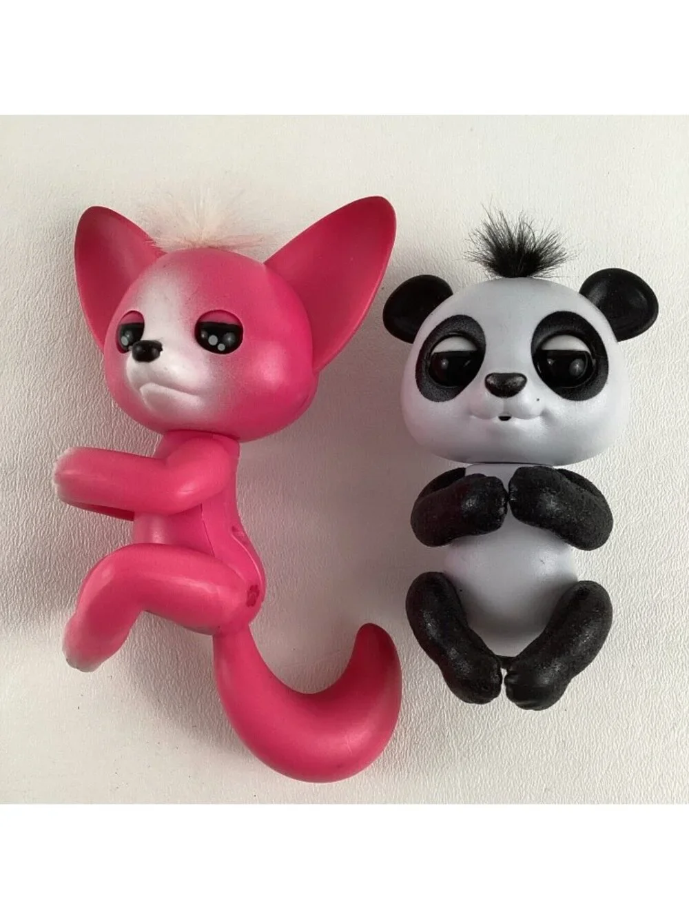 WowWee Fingerlings Interactive Electronic Pet Panda Polly Fox Kayla Lot Zoo Toy