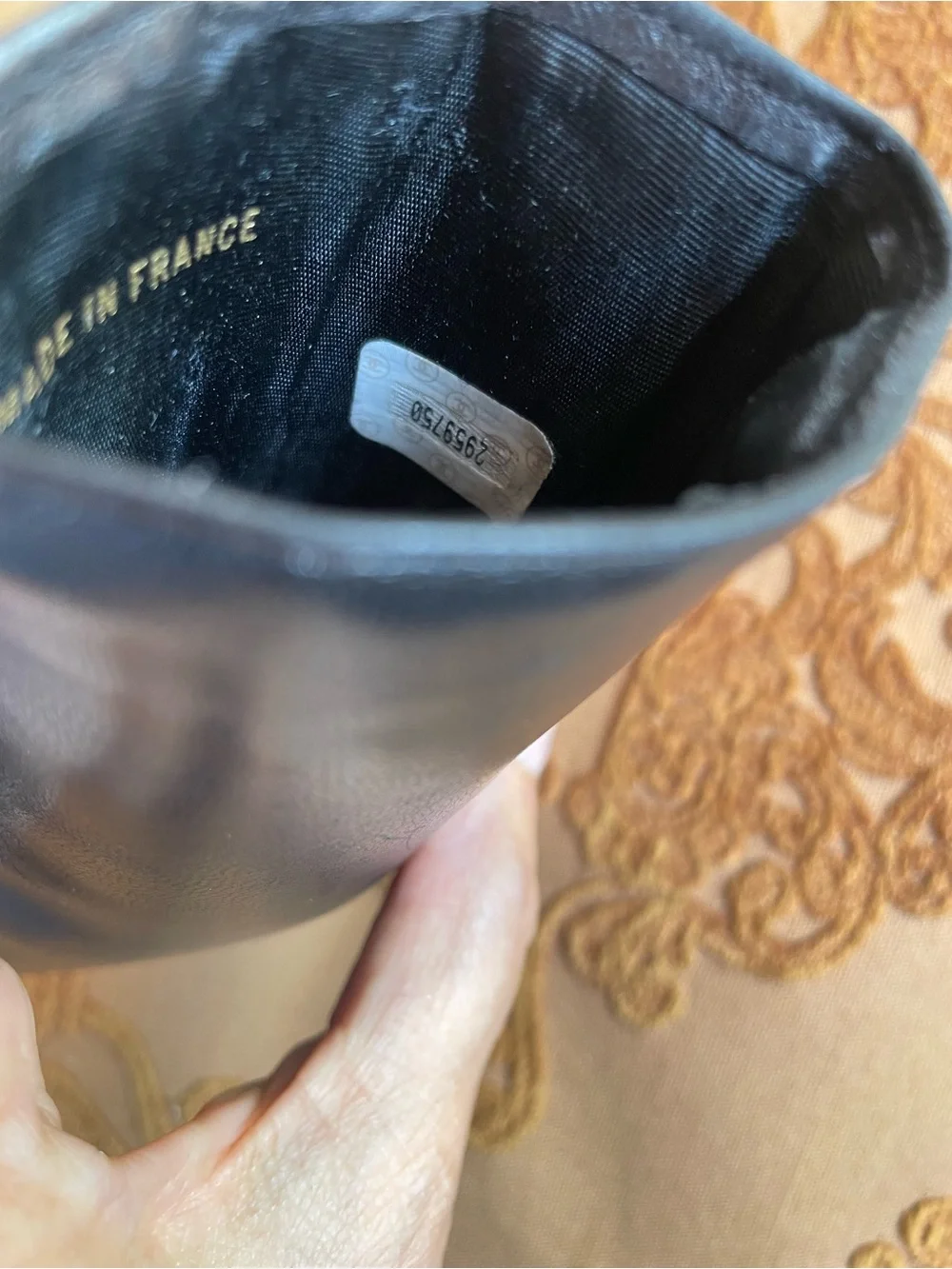 CHANEL soft black