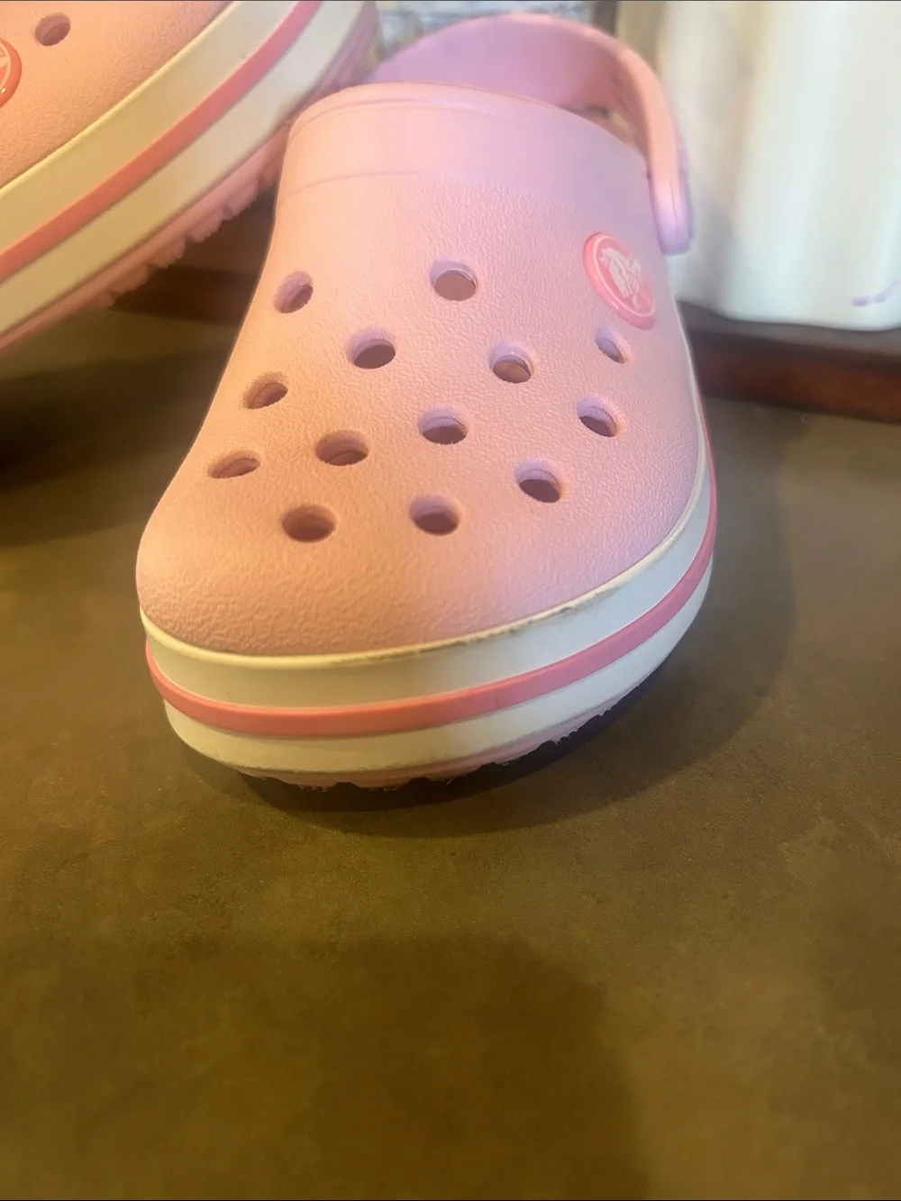 Crocs Crocband Clogs Ballerina Pink Sz C9