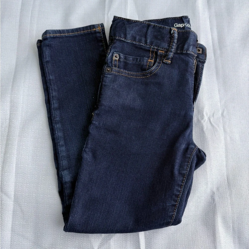 Gap Kids 1969 Regular Slim Dark Blue Jeans