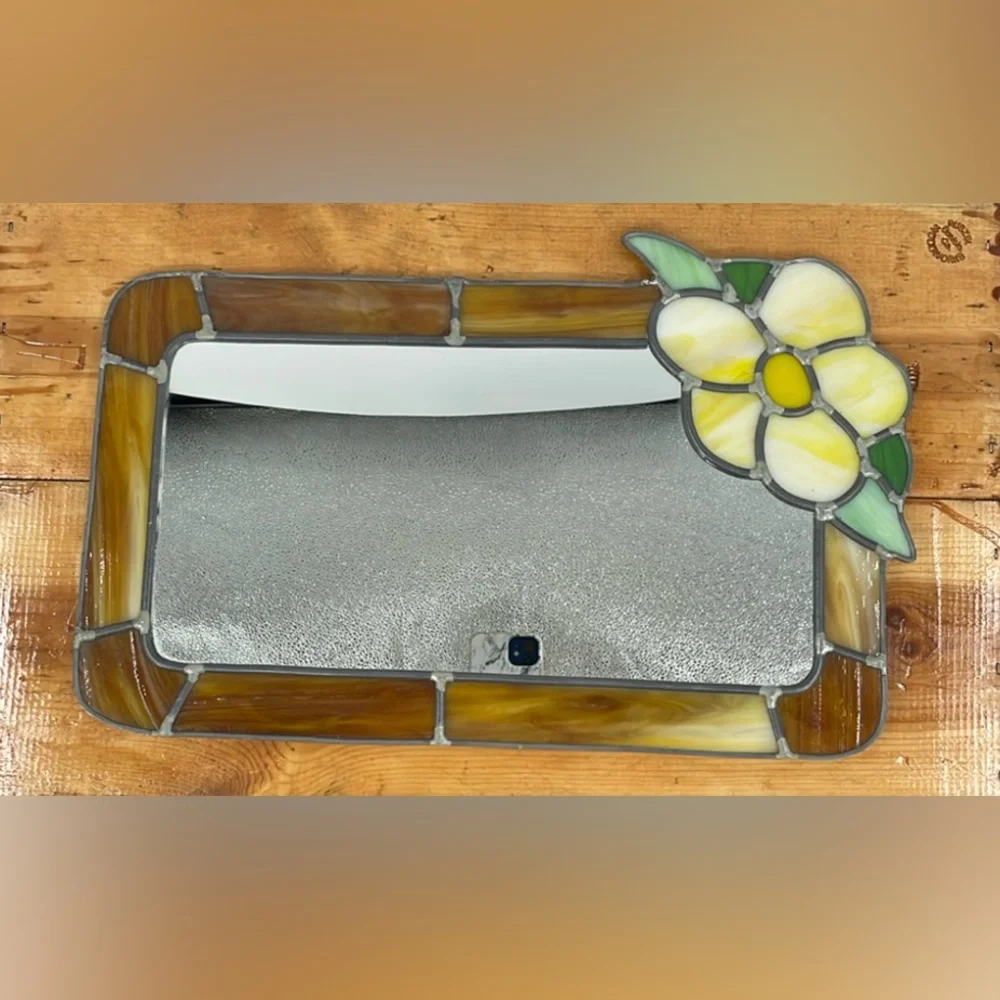 Handmade vintage stained
