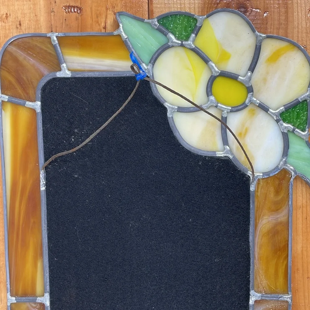Handmade vintage stained