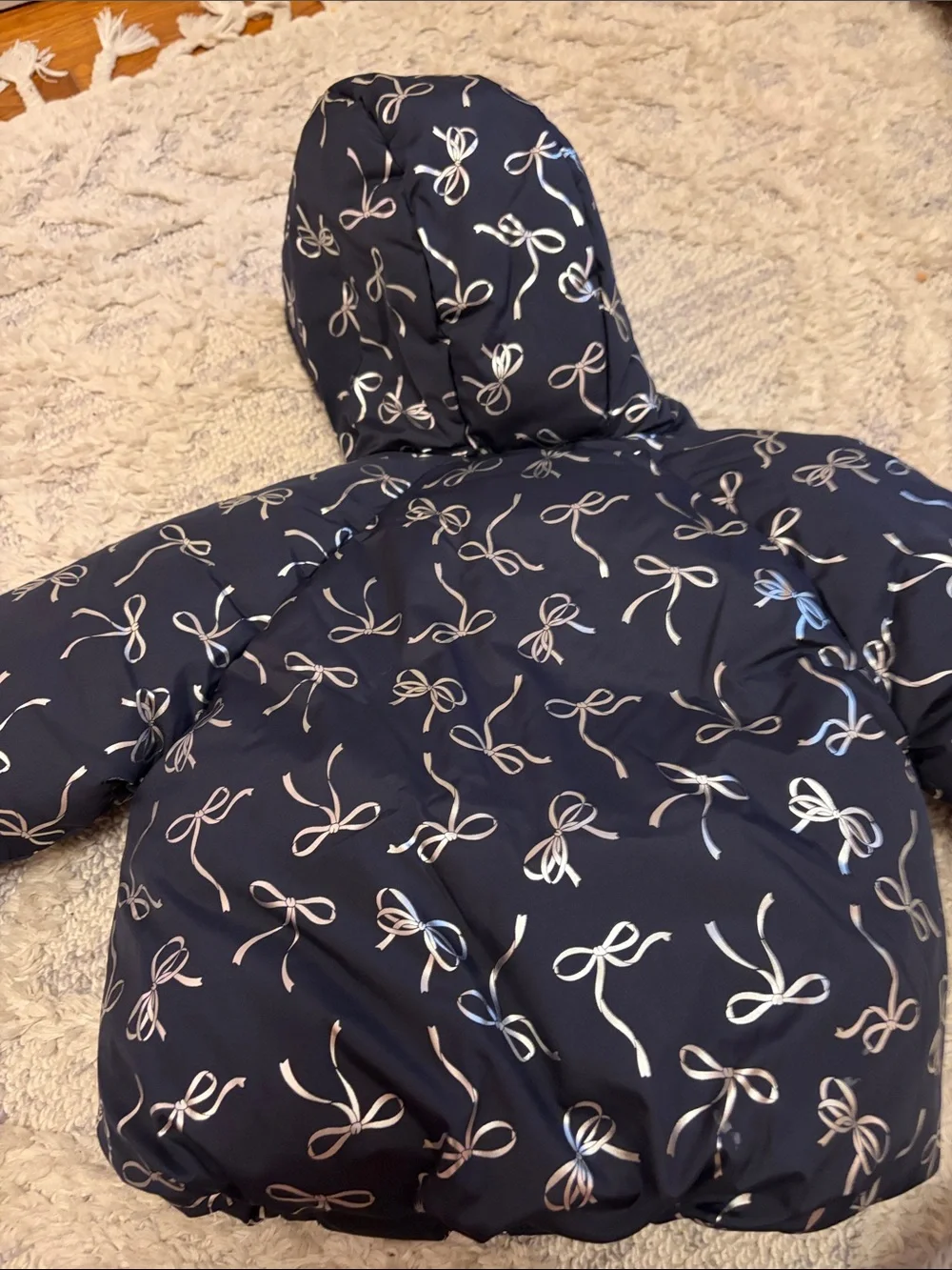 GAP quilted navy