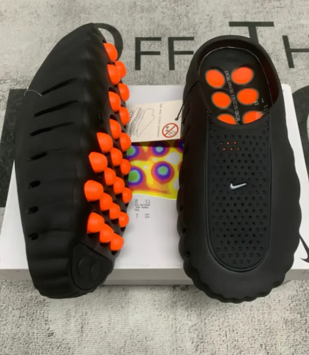 Nike Mind 001 Slide Black Chrome