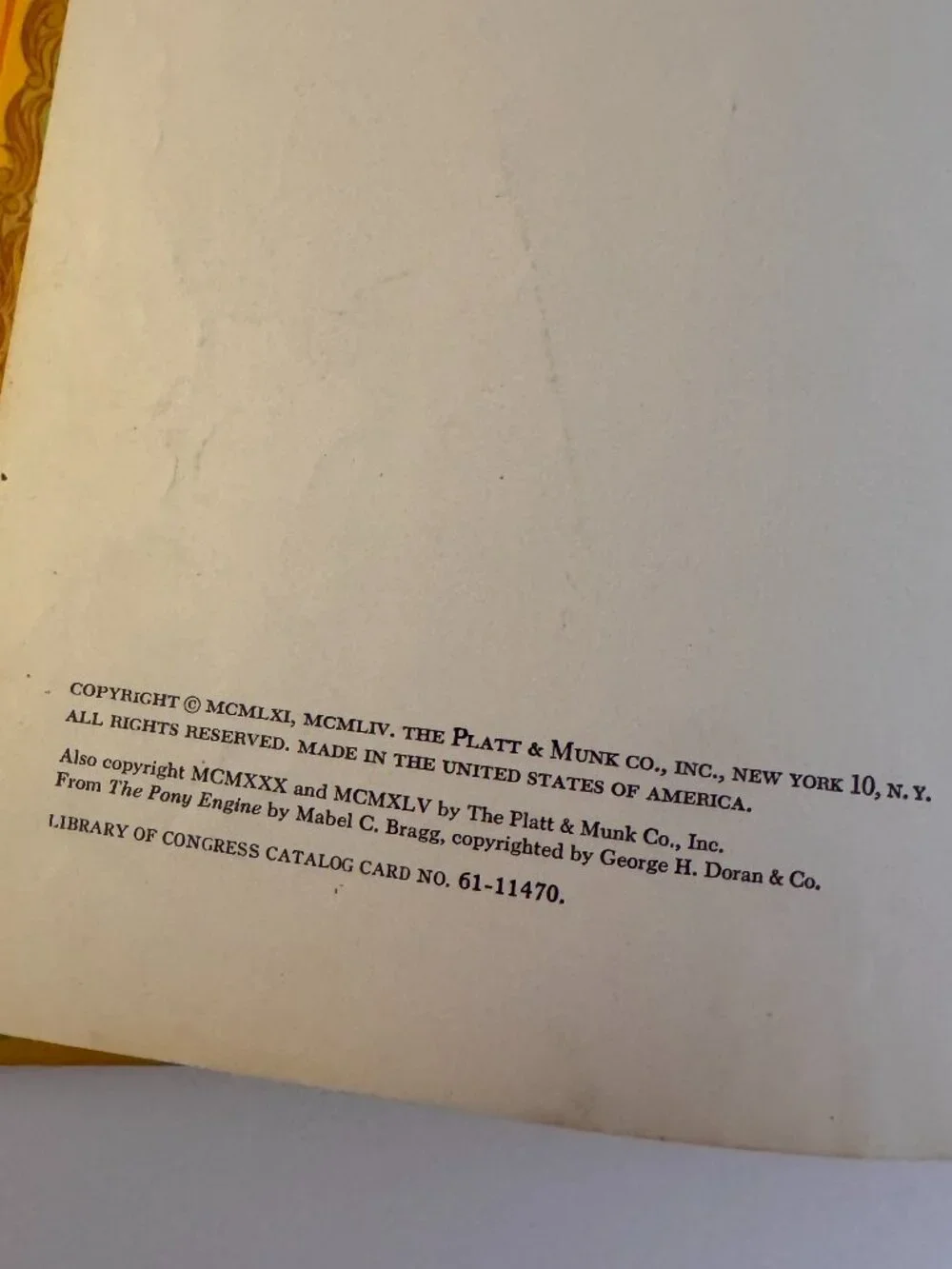Platt & Munk Publishers, New York appeals free