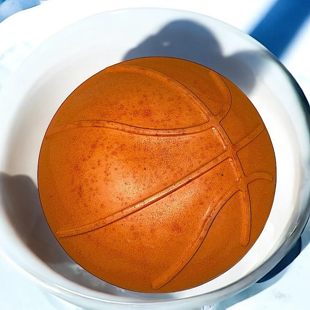 Sea breeze soap Basketball Ball LARGE 4x4in 8oz handmade shea butter base