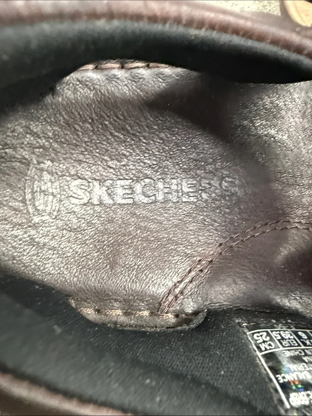 Skechers brown leather
