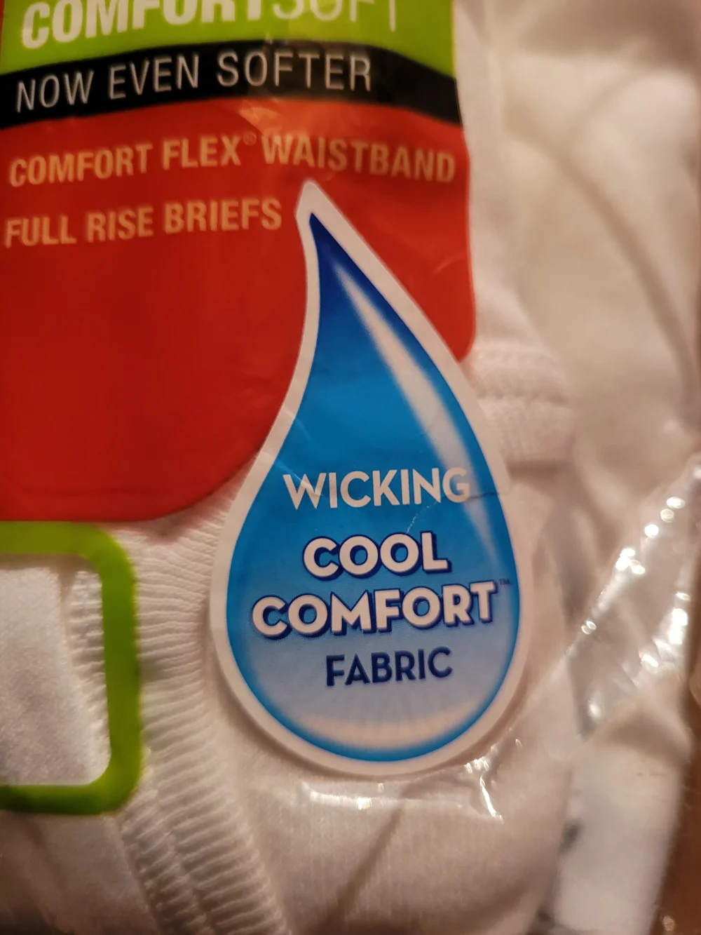 Hanes pairs white