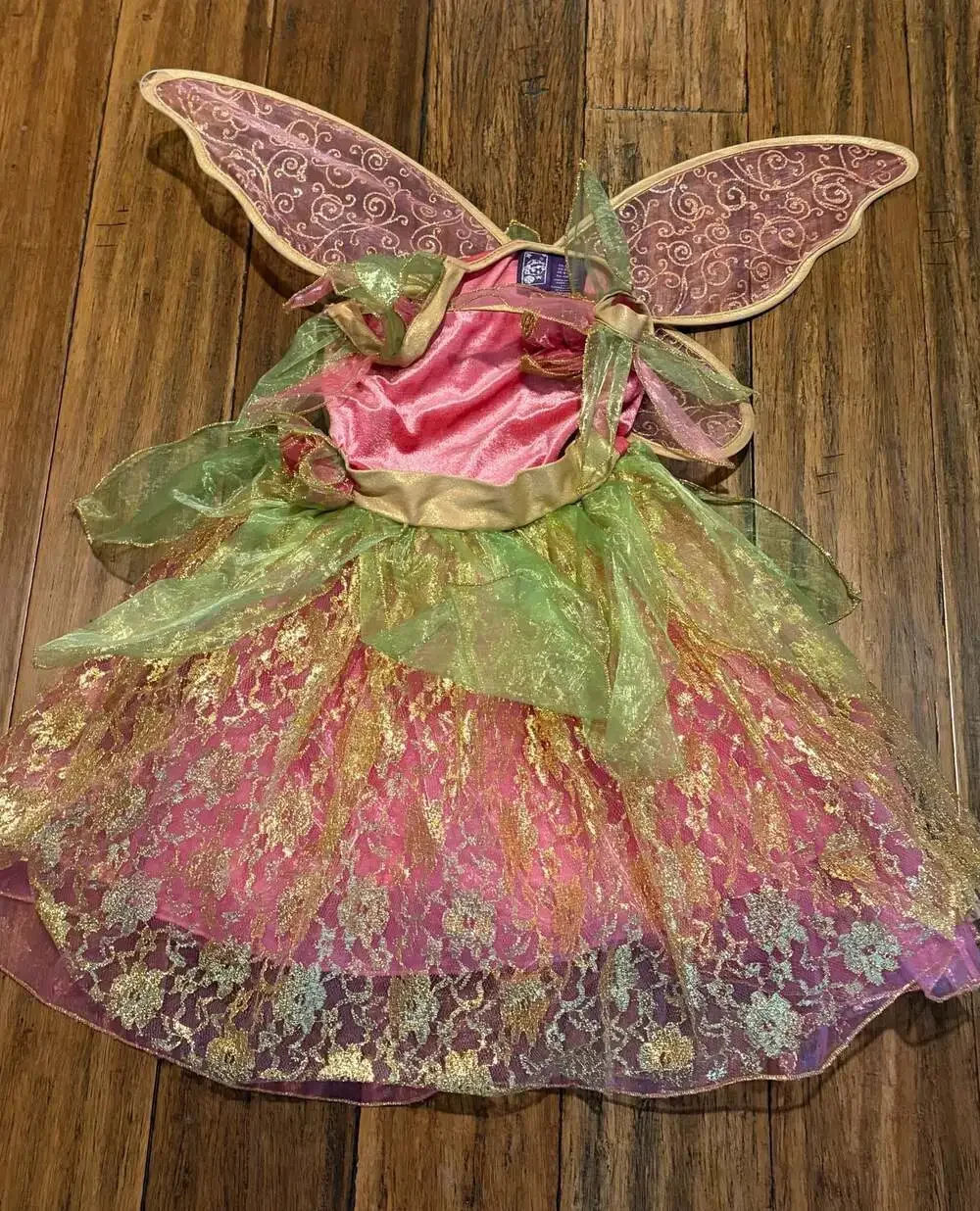 Teetot & Co. tulle overlay attached