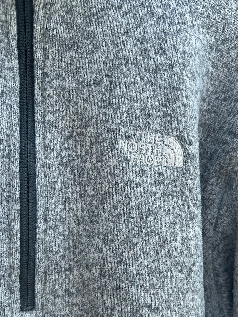 The North Face classic gray