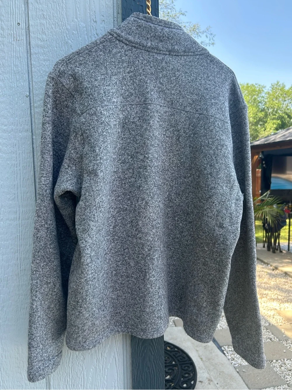 The North Face classic gray