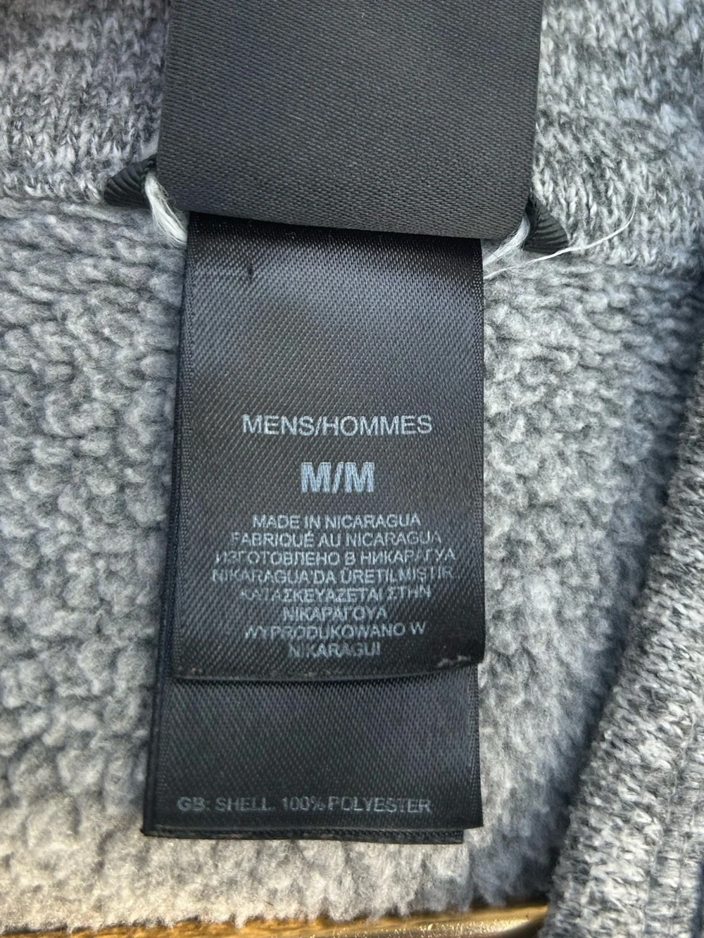 The North Face classic gray