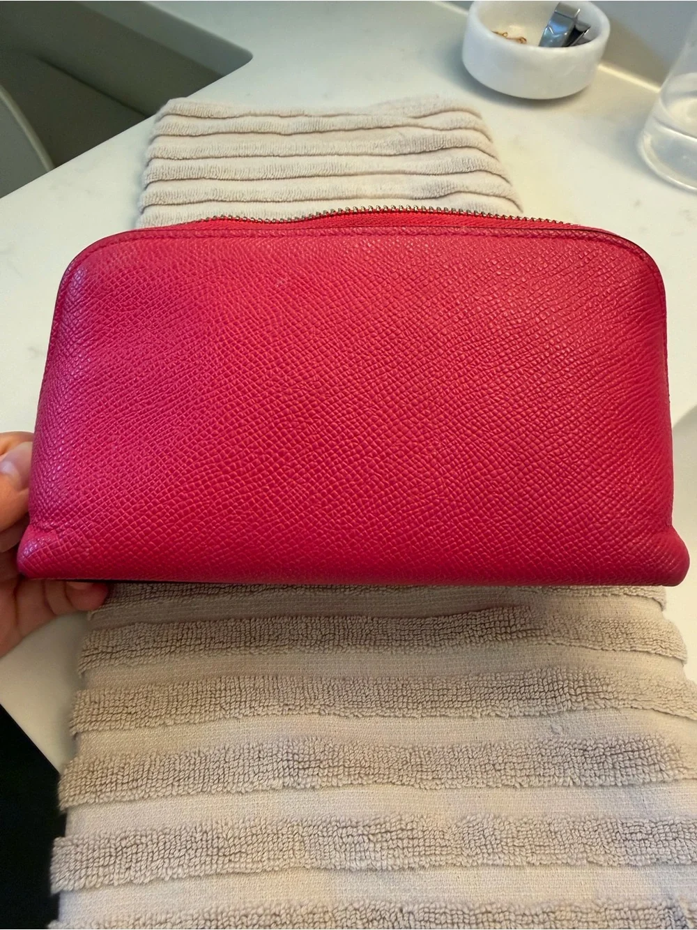 Coach 100% grain leather