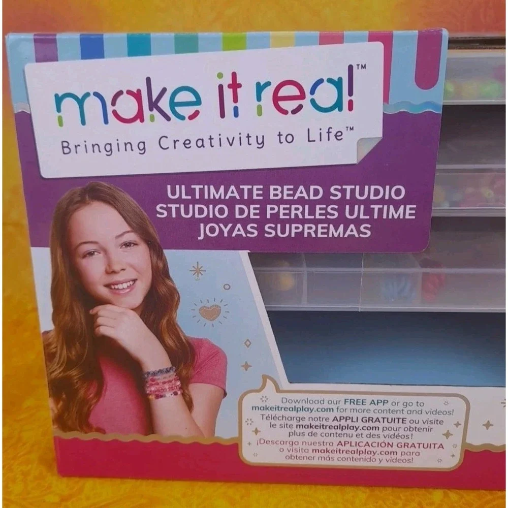 Make It Real Bringing Creativity To Life Jewelry Making Bracelets 2733 Pieces‎