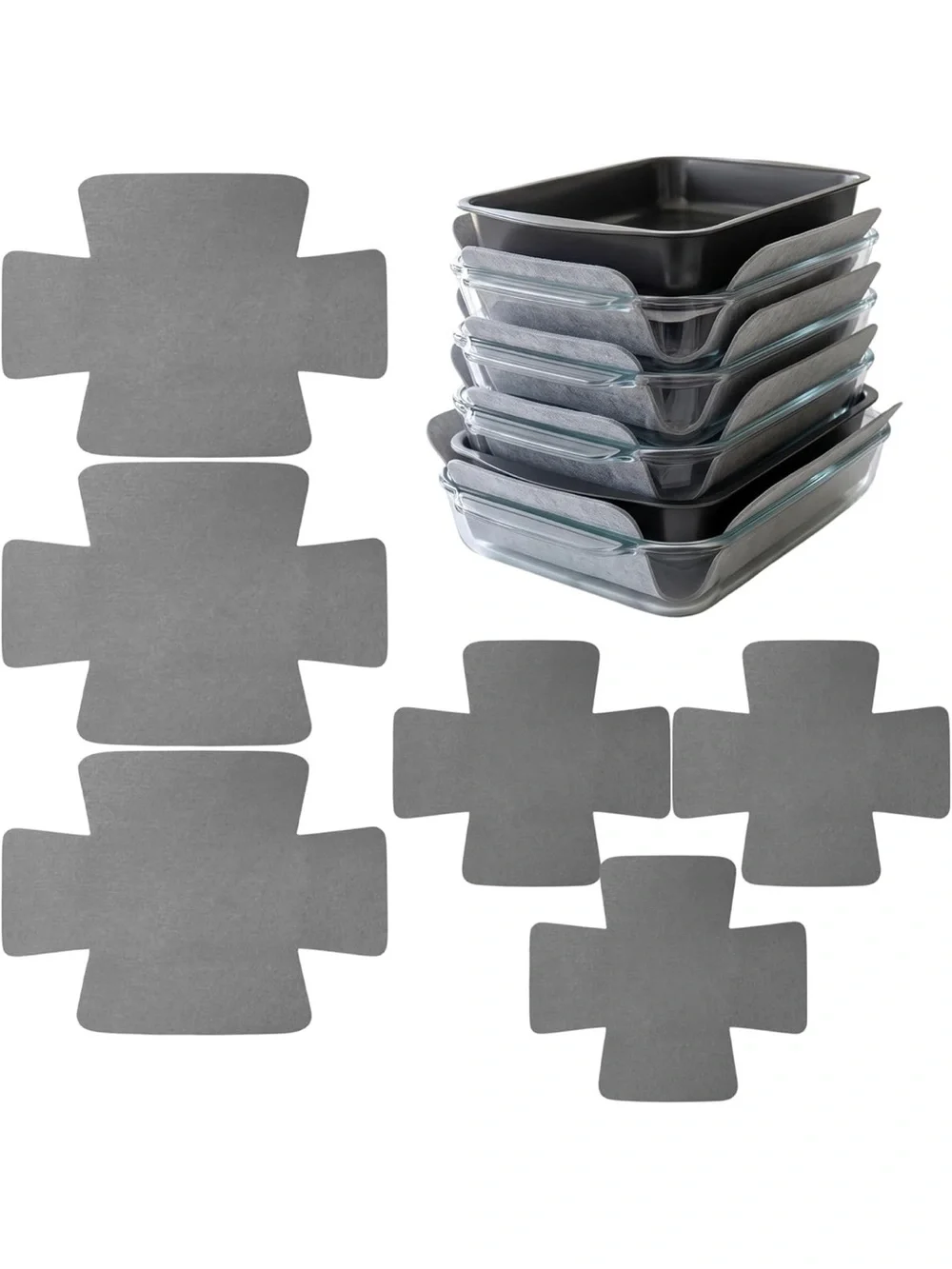 N/A gray felt